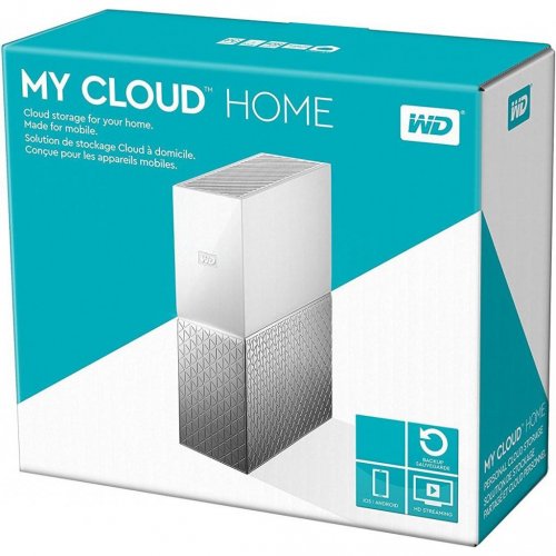 Купить Внешний HDD Western Digital My Cloud Home 6TB (WDBVXC0060HWT-EESN) White - цена в Харькове, Киеве, Днепре, Одессе
в интернет-магазине Telemart фото
