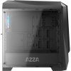 Photo AZZA Chroma 410A DRGB Tempered Glass без БП (CSAZ-410A) Black