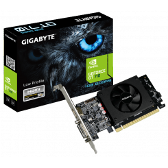 Фото Gigabyte GeForce GT 710 Low Profile 1024MB (GV-N710D5-1GL)