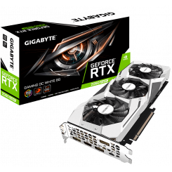 Відеокарта Gigabyte GeForce RTX 2060 SUPER Gaming OC White 8192MB (GV-N206SGAMINGOC WHITE-8GC)