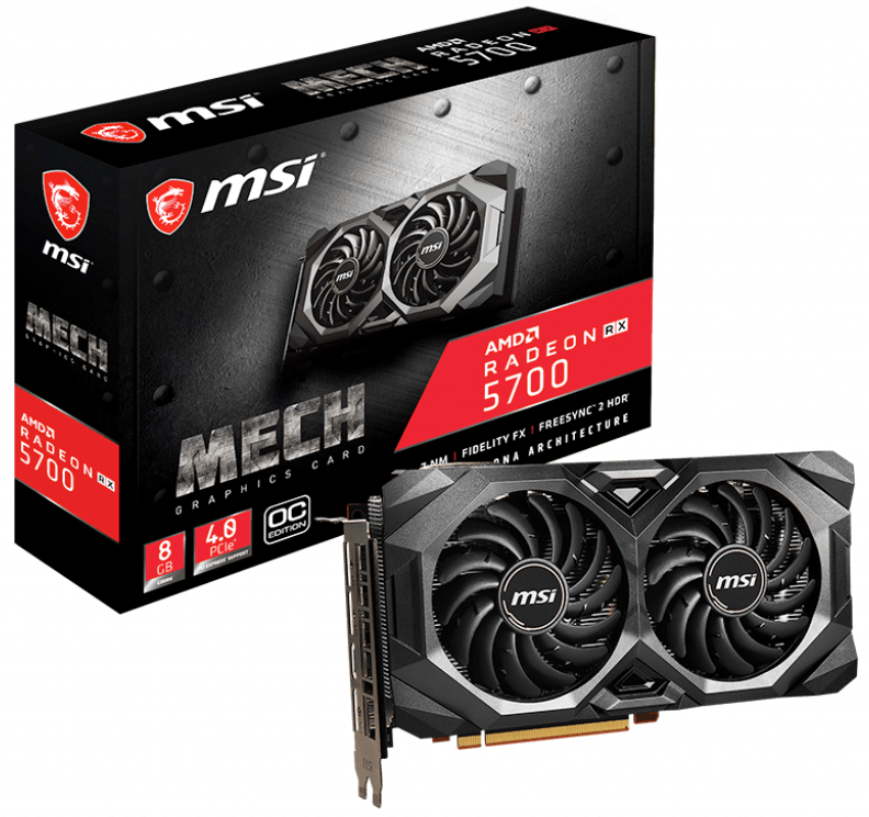 Msi rx5700 mech замена термопрокладок