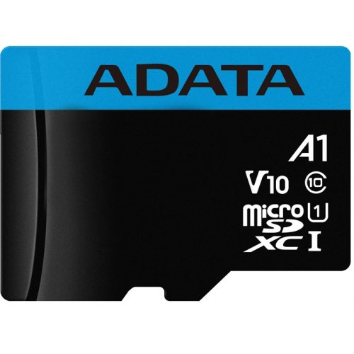 Купить Карта памяти ADATA microSDXC Premier 128GB Class 10 UHS-I (с адаптером) (AUSDX128GUICL10A1-RA1) - цена в Харькове, Киеве, Днепре, Одессе
в интернет-магазине Telemart фото