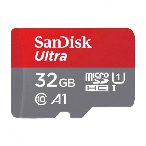

SanDisk microSDHC Ultra 32GB Class 10 UHS-I A1 (SDSQUAR-032G-GN6MN)