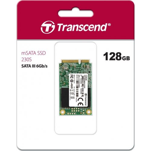 Продати SSD-диск Transcend 230S 3D NAND 128GB mSATA (TS128GMSA230S) за Trade-In у інтернет-магазині Телемарт - Київ, Дніпро, Україна фото