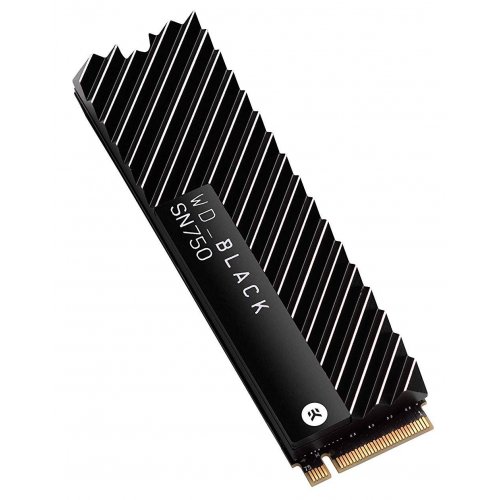 Фото SSD-диск Western Digital Black SN750 with Heatsink 3D NAND 1TB M.2 (2280 PCI-E) (WDS100T3XHC)