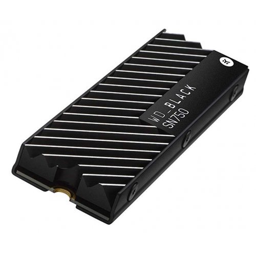Фото SSD-диск Western Digital Black SN750 with Heatsink 3D NAND 500GB M.2 (2280 PCI-E) (WDS500G3XHC)