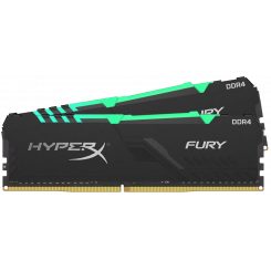 Фото HyperX DDR4 16GB (2x8GB) 3000Mhz Fury RGB (HX430C15FB3AK2/16)