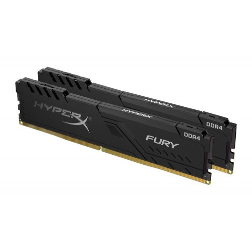 Photo RAM HyperX DDR4 16GB (2x8GB) 3200Mhz Fury Black (HX432C16FB3K2/16)