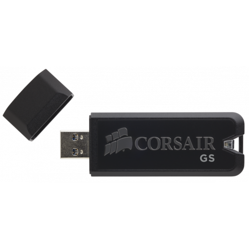 Купить Накопитель Corsair Voyager GS 128GB USB 3.0 (CMFVYGS3D-128GB) Black - цена в Харькове, Киеве, Днепре, Одессе
в интернет-магазине Telemart фото