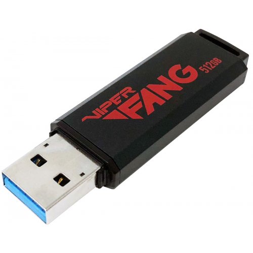 Купить Накопитель Patriot Viper Fang 128GB USB 3.1 (PV128GFB3USB) Black - цена в Харькове, Киеве, Днепре, Одессе
в интернет-магазине Telemart фото