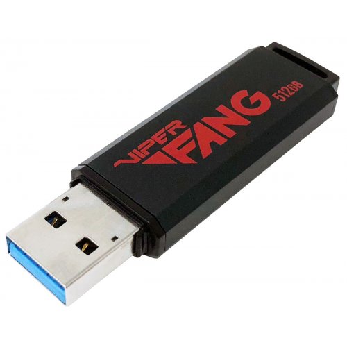 Купити Накопичувач Patriot Viper Fang 256GB USB 3.1 (PV256GFB3USB) Black - ціна в Києві, Львові, Вінниці, Хмельницькому, Франківську, Україні | інтернет-магазин TELEMART.UA фото