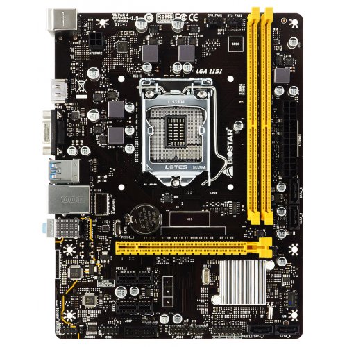 Продать Материнская плата Biostar H310MHC2 Ver. 7.x (s1151-V2, Intel H310) по Trade-In интернет-магазине Телемарт - Киев, Днепр, Украина фото