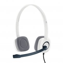 Фото Logitech H150 Headset Cloud (981-000350) White