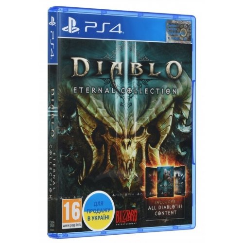 Купить Игра Diablo III: Eternal Collection (PS4) Blu-ray (88214EN) - цена в Харькове, Киеве, Днепре, Одессе
в интернет-магазине Telemart фото