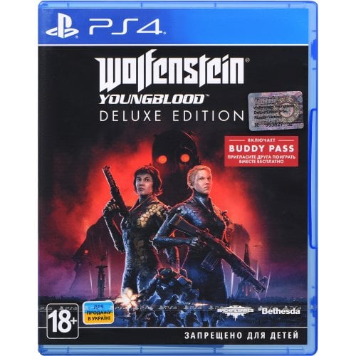 Купить Игра Wolfenstein: Youngblood. Deluxe Edition (PS4) Blu-ray (6425540) - цена в Харькове, Киеве, Днепре, Одессе
в интернет-магазине Telemart фото