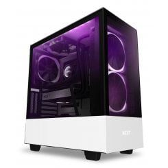 Корпус NZXT H510 Elite (CA-H510E-W1) Matte White/Black