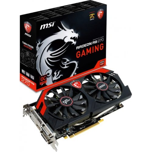 Продати Відеокарта MSI Radeon R9 270X 2048MB (R9 270X GAMING 2G) за Trade-In у інтернет-магазині Телемарт - Київ, Дніпро, Україна фото