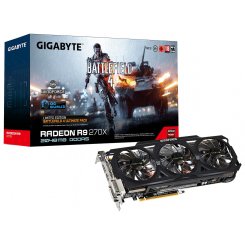 Відеокарта Gigabyte Radeon R9 270X 2048MB (GV-R927XOC-2GD) Limited Edition + BattleField4