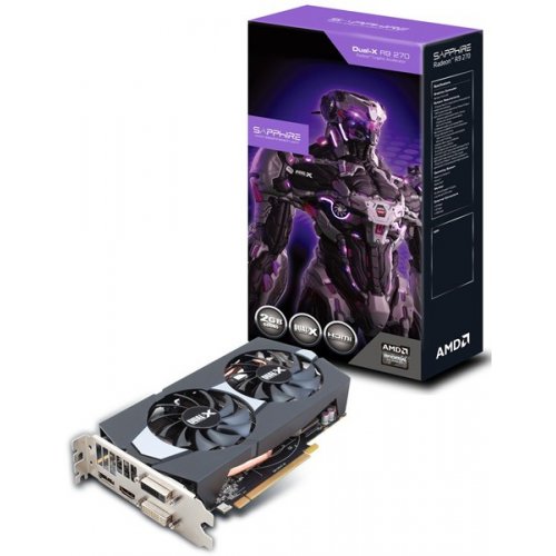 Продати Відеокарта Sapphire Radeon R9 270 Dual-X 2048MB (11220-00-20G) за Trade-In у інтернет-магазині Телемарт - Київ, Дніпро, Україна фото
