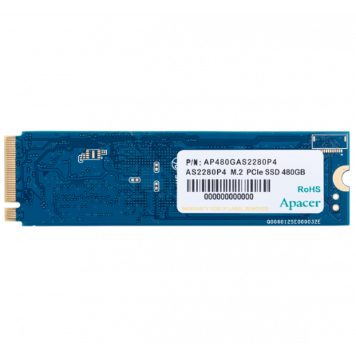 Фото SSD-диск Apacer AS2280P4 M.2 3D NAND TLC 240GB M.2 (2280 PCI-E) NVMe x4 (AP240GAS2280P4-1)