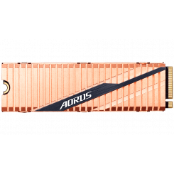 Фото SSD-диск Gigabyte AORUS 3D NAND TLC 500GB M.2 (2280 PCI-E) NVMe 1.3 (GP-ASM2NE6500GTTD)