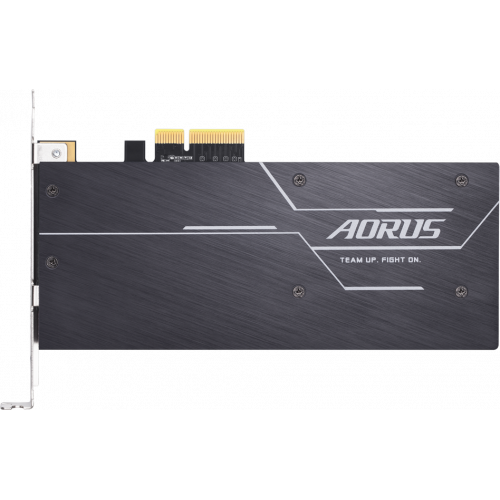 Photo SSD Drive Gigabyte AORUS RGB AIC 3D NAND TLC 512GB PCI-E NVMe 1.3 (GP-ASACNE2512GTTDR)