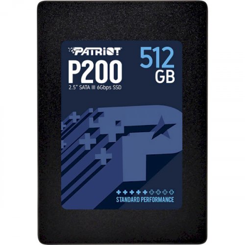 Продать SSD-диск Patriot P200 3D NAND TLC 512GB 2.5" (P200S512G25) по Trade-In интернет-магазине Телемарт - Киев, Днепр, Украина фото