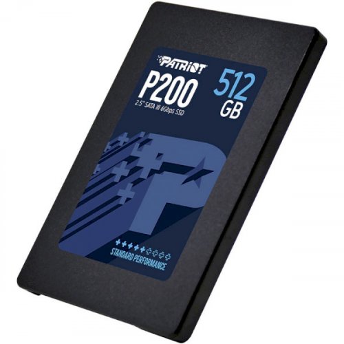 Продать SSD-диск Patriot P200 3D NAND TLC 512GB 2.5" (P200S512G25) по Trade-In интернет-магазине Телемарт - Киев, Днепр, Украина фото