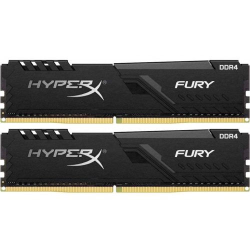 Photo RAM HyperX DDR4 32GB (2x16GB) 2400Mhz FURY Black (HX424C15FB3K2/32)