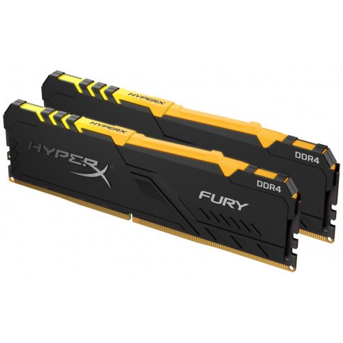 Photo RAM HyperX DDR4 32GB (2x16GB) 3000Mhz Fury RGB (HX430C15FB3AK2/32)