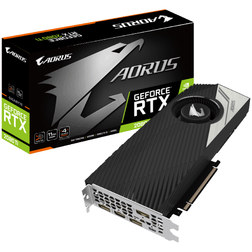 Продать Видеокарта Gigabyte GeForce RTX 2080 Ti Turbo 11264MB (GV-N208TAORUS T-11GC) по Trade-In интернет-магазине Телемарт - Киев, Днепр, Украина фото