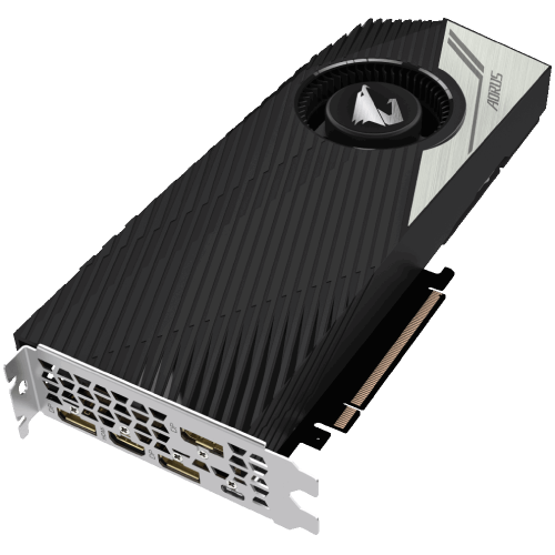 Продать Видеокарта Gigabyte GeForce RTX 2080 Ti Turbo 11264MB (GV-N208TAORUS T-11GC) по Trade-In интернет-магазине Телемарт - Киев, Днепр, Украина фото
