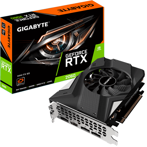 Продать Видеокарта Gigabyte GeForce RTX 2060 Mini ITX 6144MB (GV-N2060IX-6GD) по Trade-In интернет-магазине Телемарт - Киев, Днепр, Украина фото
