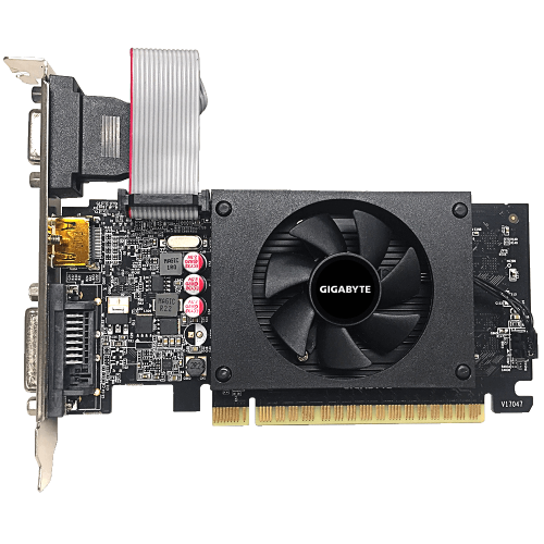 Фото Відеокарта Gigabyte GeForce GT 710 Low Profile 2048MB (GV-N710D5-2GIL)