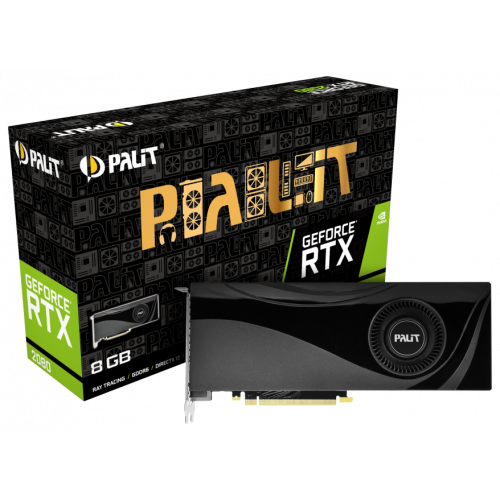 Собрать ПК на Видеокарта Palit GeForce RTX 2080 8192MB