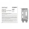 Photo Video Graphic Card Zotac GeForce GTX 1650 Low Profile 4096MB (ZT-T16500H-10L)