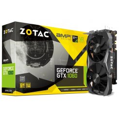 Видеокарта Zotac GeForce GTX 1060 AMP Edition 6144MB (ZT-P10620C-10M)