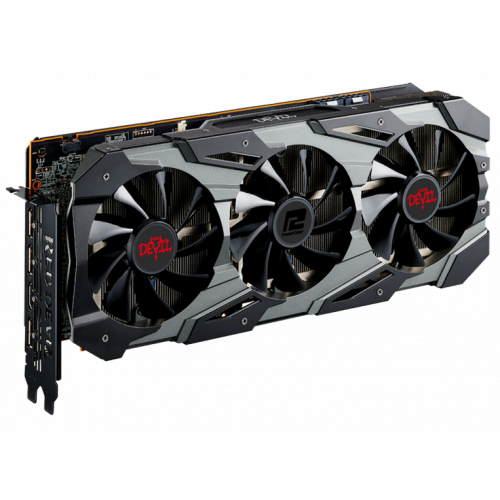 Продать Видеокарта PowerColor Radeon RX 5700 XT Red Devil OC Limited Edition 8192MB (AXRX 5700 XT 8GBD6-3DHEP/OC) по Trade-In интернет-магазине Телемарт - Киев, Днепр, Украина фото
