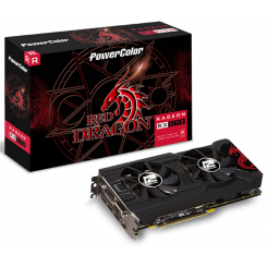 Видеокарта PowerColor Radeon RX 570 Red Dragon OC 4096MB (AXRX 570 4GBD5-3DHDV2/OC)
