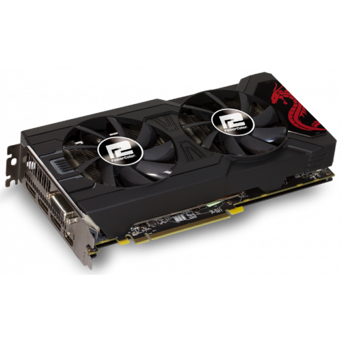 Продать Видеокарта PowerColor Radeon RX 570 Red Dragon OC 4096MB (AXRX 570 4GBD5-3DHDV2/OC) по Trade-In интернет-магазине Телемарт - Киев, Днепр, Украина фото