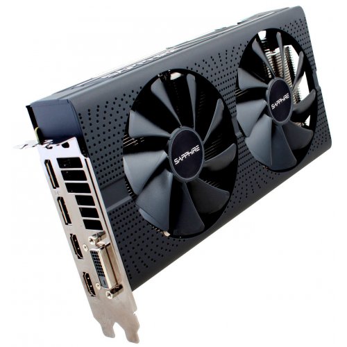 Photo Video Graphic Card Sapphire Radeon RX 570 PULSE OC 4096MB (11266-04-20G SR) Seller Recertified