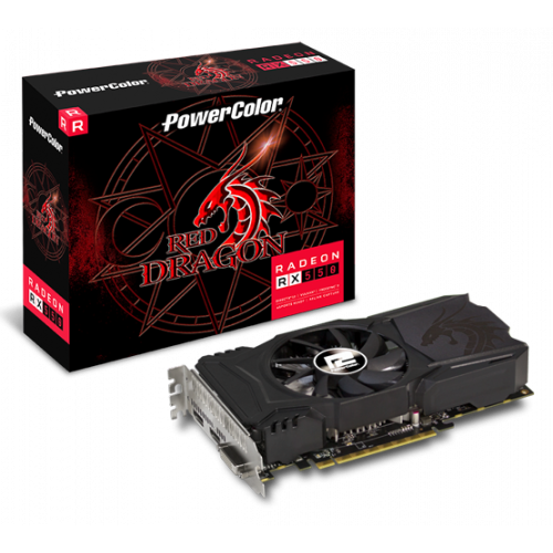 Фото Видеокарта PowerColor Radeon RX 550 Red Dragon 4096MB (AXRX 550 4GBD5-DHA)