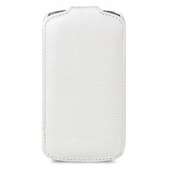 Чохол Чехол Melkco Jacka Type Leather для Samsung Galaxy Ace 3 S7272 White