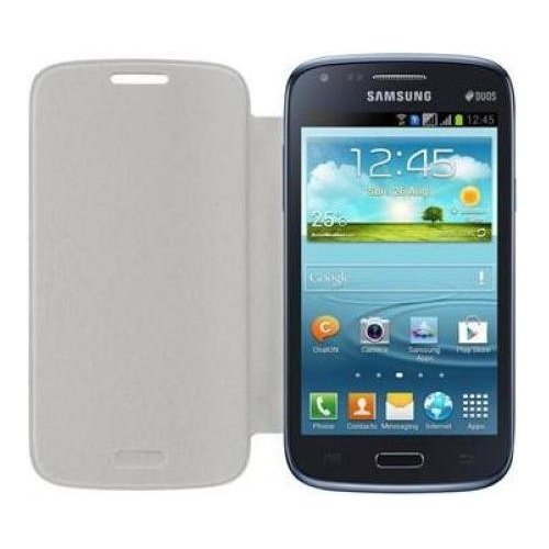 Чехол Чехол Samsung Flip Cover для Galaxy Core I8262 (EF-FI826BWEGWW) White купить в Украине: Киев, Днепр, Харьков, Одесса  | Низкая цена, отзывы, характеристики от TELEMART фото
