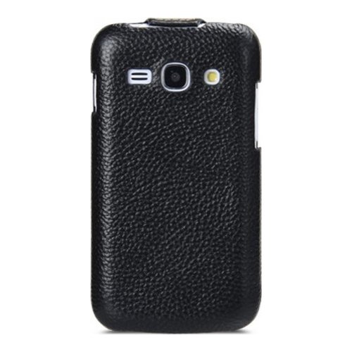 Чохол Чехол Melkco Jacka Type Leather для Samsung Galaxy Ace 3 S7272 Black купити в Україні | Telemart фото