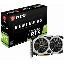 Видеокарта MSI GeForce RTX 2060 VENTUS XS C 6144MB (RTX 2060 VENTUS XS C 6G)