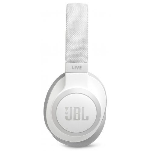 Купить Наушники JBL Live 650BTNC (JBLLIVE650BTNCWHT) White - цена в Харькове, Киеве, Днепре, Одессе
в интернет-магазине Telemart фото