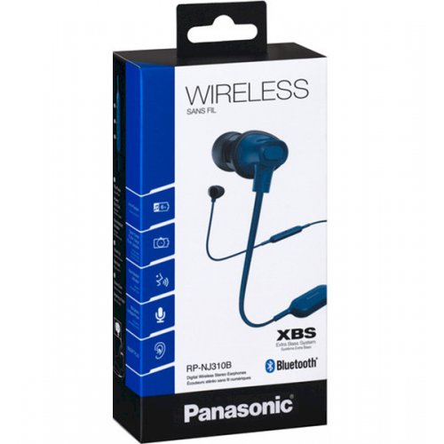 Навушники Panasonic RP-NJ310BGEA Blue купити в Україні | Telemart фото