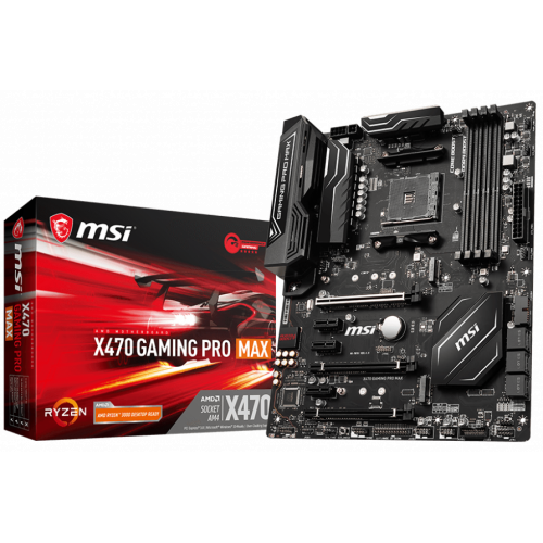 Photo Motherboard MSI X470 GAMING PRO MAX (sAM4, AMD X470)