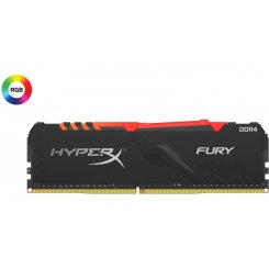 ОЗП Kingston DDR4 16GB 2400Mhz HyperX Fury RGB (HX424C15FB3A/16)